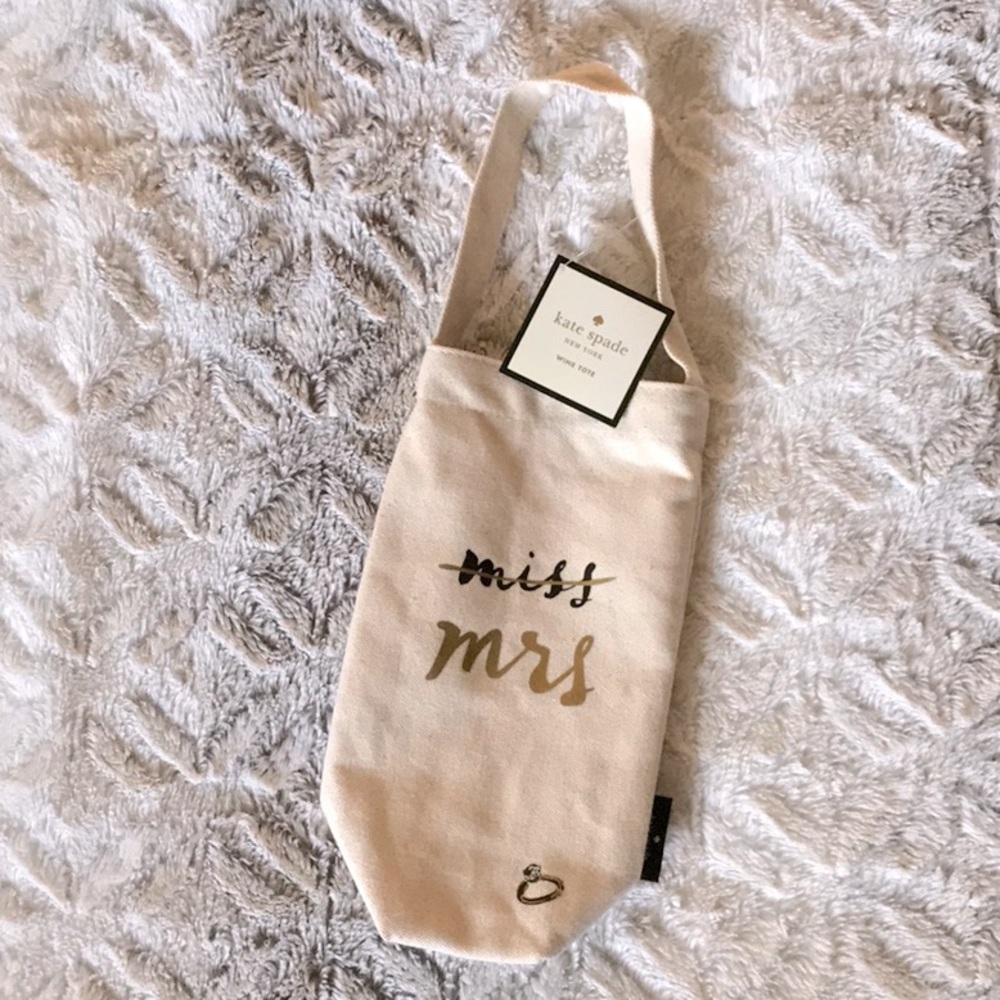 NWT Kate Spade Wine Tote